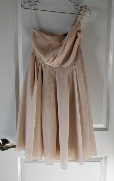H&M Blush One Shoulder Dress - Picture 7 of 8
